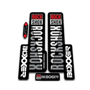 2018 rockshox boxxer fork stickers original