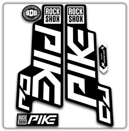 ROCKSHOX-PIKE-DJ-fork-stickers-White