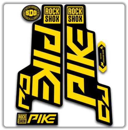 ROCKSHOX-PIKE-DJ-fork-stickers-Yellow