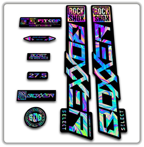 2020 ROCKSHOX BOXXER SELECT Fork Stickers