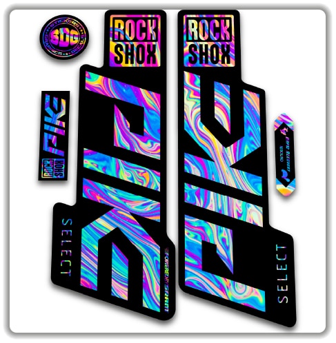 Rockshox Pike Select Fork Stickers 2020