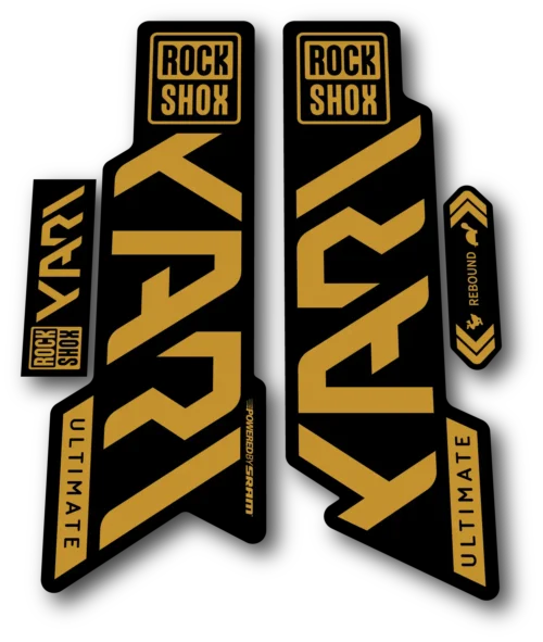 2022 2023 Rockshox Yari Ultimate gold