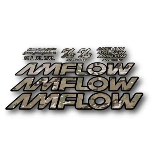 Amflow PL Basic Frame Stickers camo