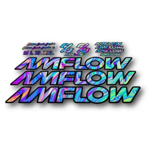 Amflow PL Basic Frame Stickers oilslick