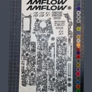 Amflow PL & PL Carbon Pro Full Frame Stickers Tribal Flower