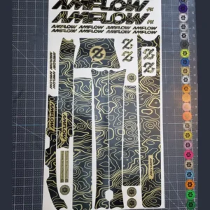 Amflow PX Carbon Full Frame Kit Gold Topographic