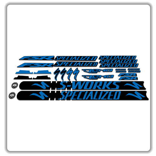 thumbnail image 2 of Shimano Bike Frame Sticker – 8.5” Blue On White Decal For Road Or MTB Bicycles 2 of 2