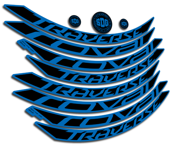 Travers Sticker Png ROVAL TRAVERSE 2015 2017 Alloy 650B Rim Stickers 29mm inner