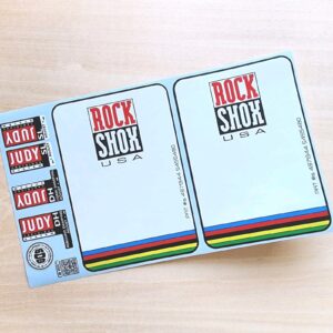 Rockshox JUDY DH SL 1997 Fork Stickers