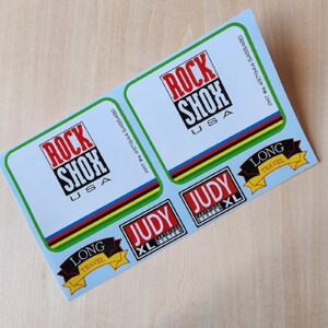 Rockshox JUDY XL Travel Fork Stickers