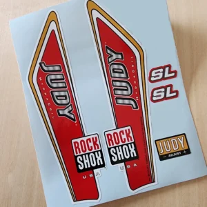 Rockshox Judy SL Hydracoil 2000 Fork Stickers Original