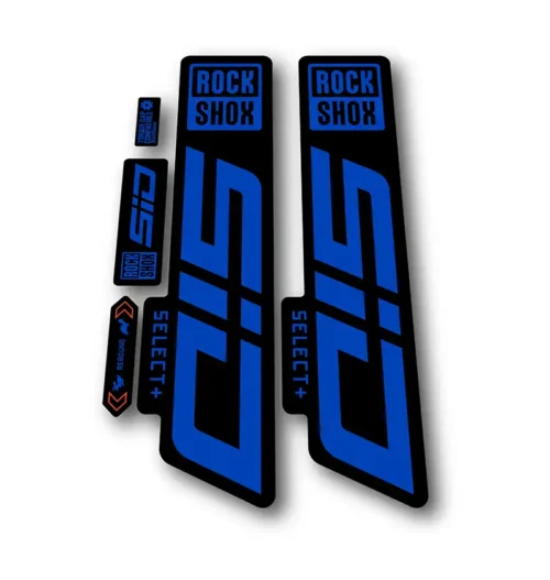 Rockshox SID Select + Fork Stickers 2021 2024 hope blue