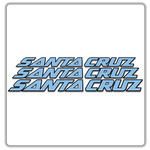 Santa Cruz Bicycles Downtube Decals