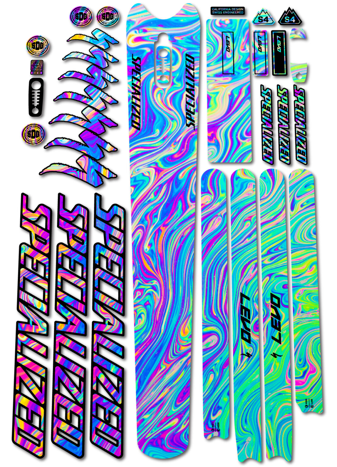 Specialized Levo Gen3 2022- 2023 Full Frame Sticker Kit