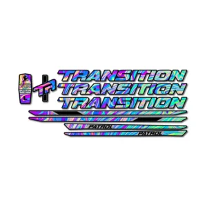 Transition Patrol Alloy 2023 Frame Stickers oilslick