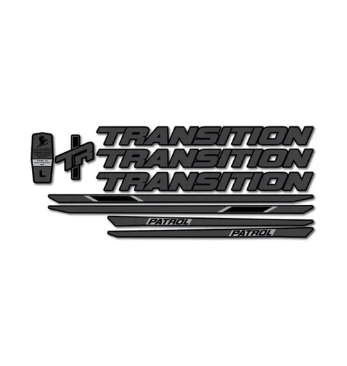 Transition Patrol Alloy 2023 Frame Stickers stealth