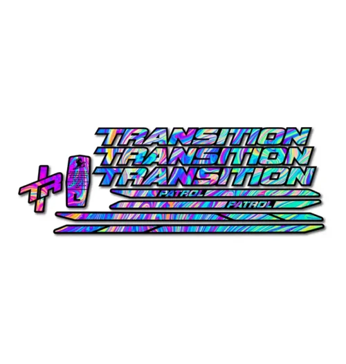 Transition Patrol Carbon 2023 Frame Stickers oilslick