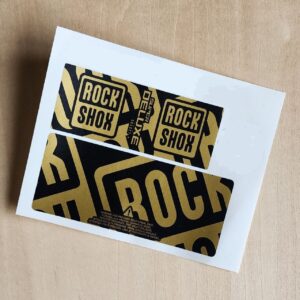 Rockshox Super Deluxe Select + COIL Rear Shock Stickers 2023 2025
