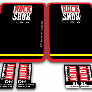 rockshox judy dh sl fork stickers